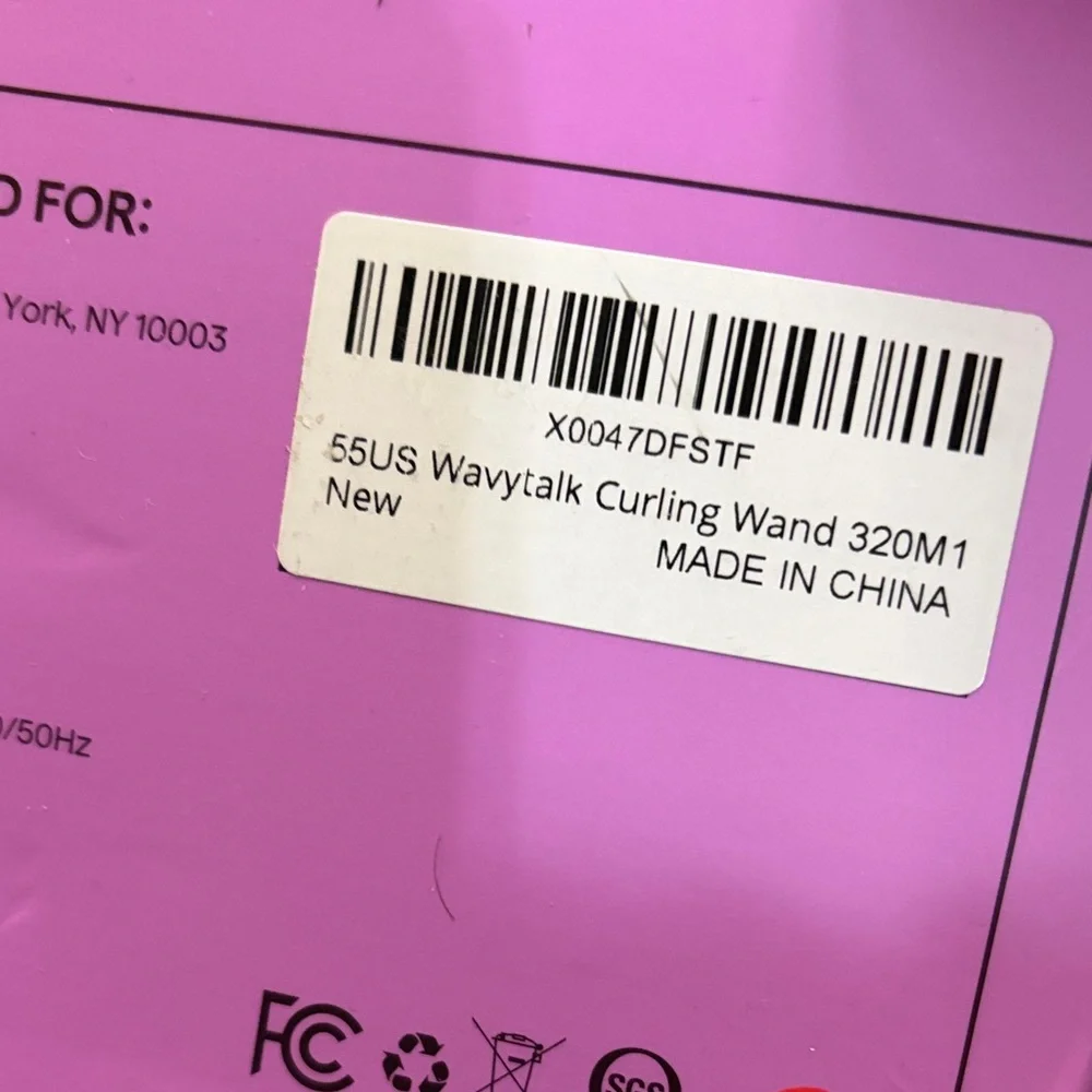 Wavytalk Multi Curl 5-in-1 Curling Wand Set